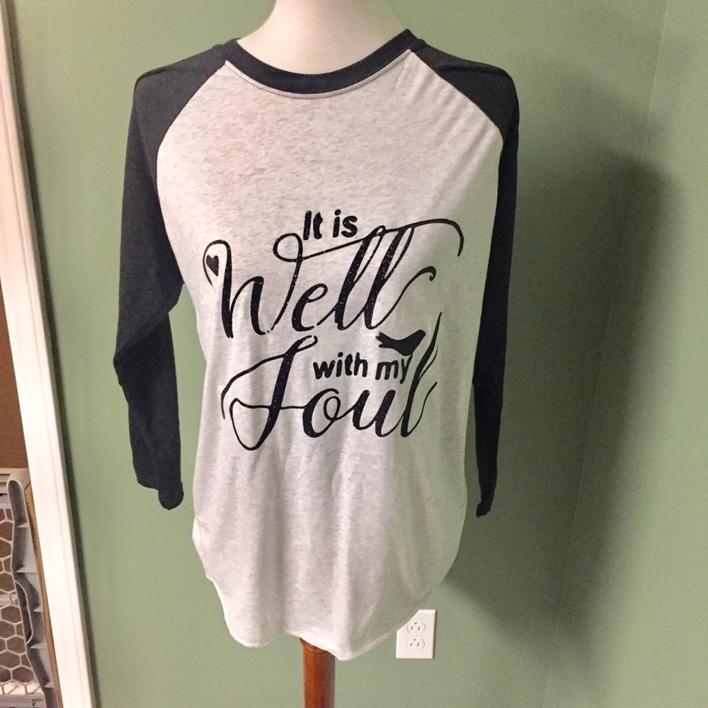 It is well with my souls Baseball Graphic Tee